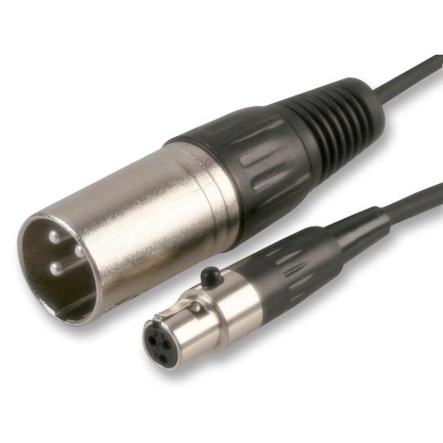 Cavo per microfono XLR M - mini XLR F