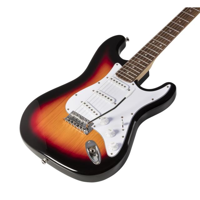 Chitarra elettrica double cutaway a 3 single coil