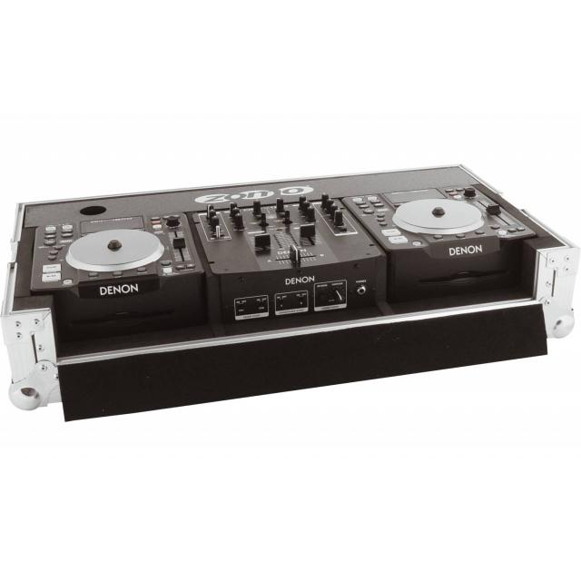 Set 120 - Flightcase 2x DN-S1200/1000 + 1x DN-X120 - red
