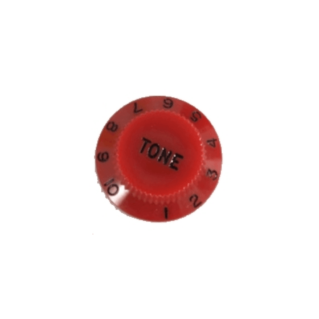Tone Knob for Strato Guitar (Red)