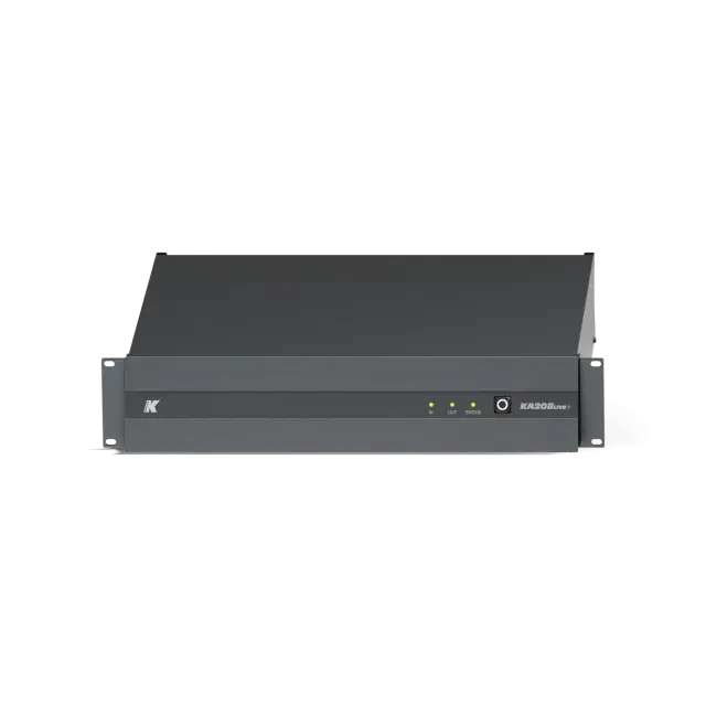 8-Channel Live Power Amplifier, 2500W @ 4Ω per Channel, DSP and osKar System