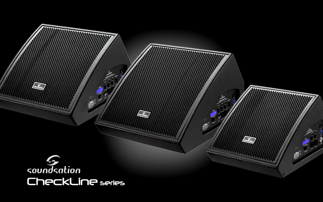 Introducing the brand new CheckLine Active Stage Monitors. Your polar star on the stage