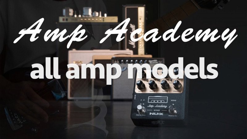 NUX Amp Academy Unboxing and Playthrough