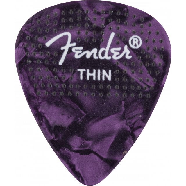 351 Dotted Celluloid Picks, 12-Pack, Thin
