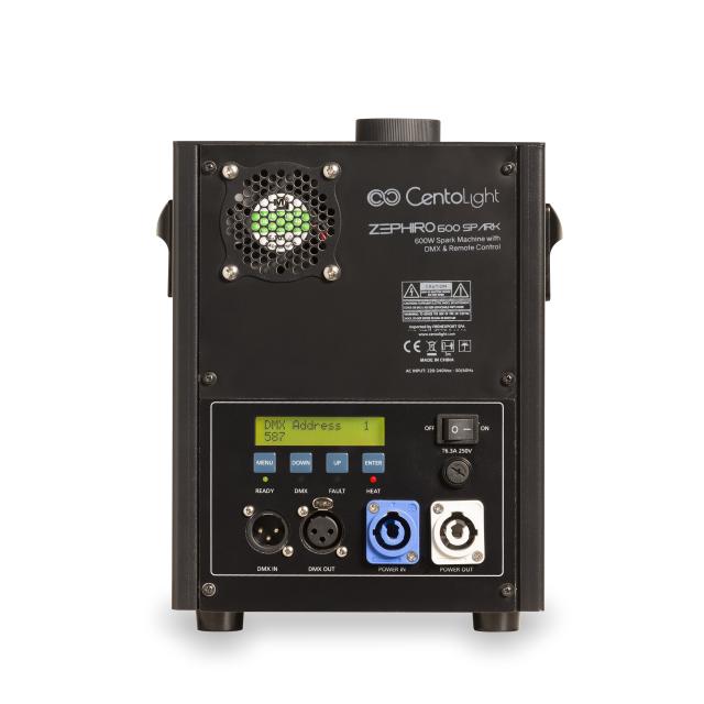 600W Cold Spark Machine with DMX & Remote Control