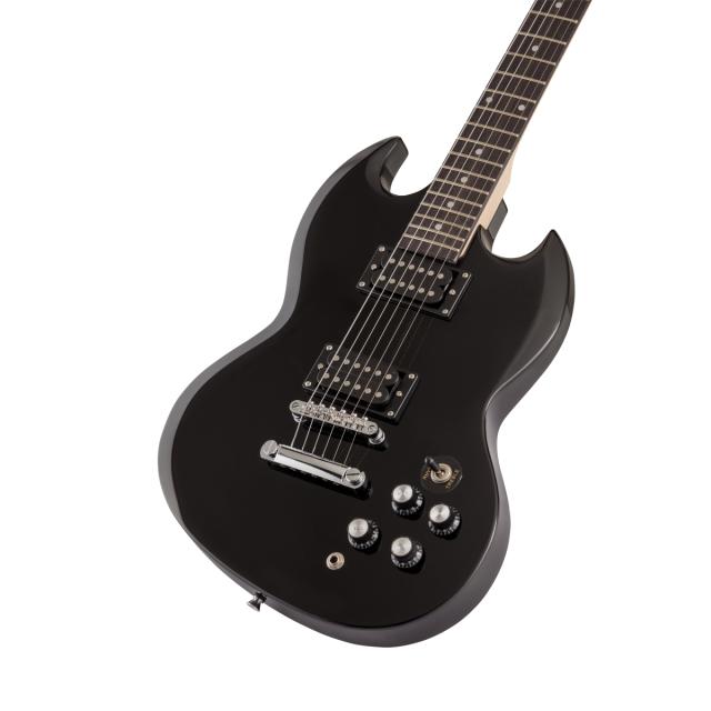 Chitarra elettrica double cutaway con 2 humbucker