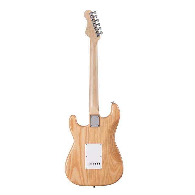 Double cutaway electric guitar with 2 single coils + splittable humbucker and self-locking tuners (Wilkinson equipped, eco-rosewood fretboard)