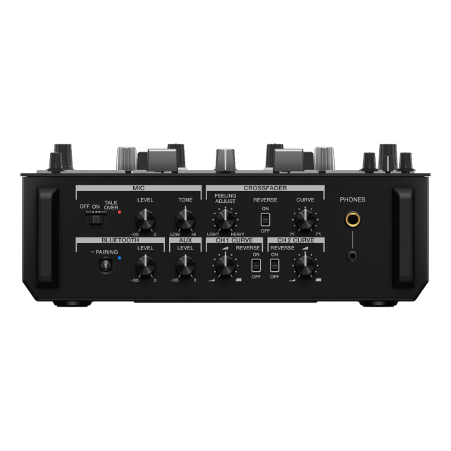 Scratch-style 2-channel performance DJ mixer