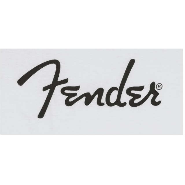 T-shirt Fender® Spaghetti Logo da uomo White XL