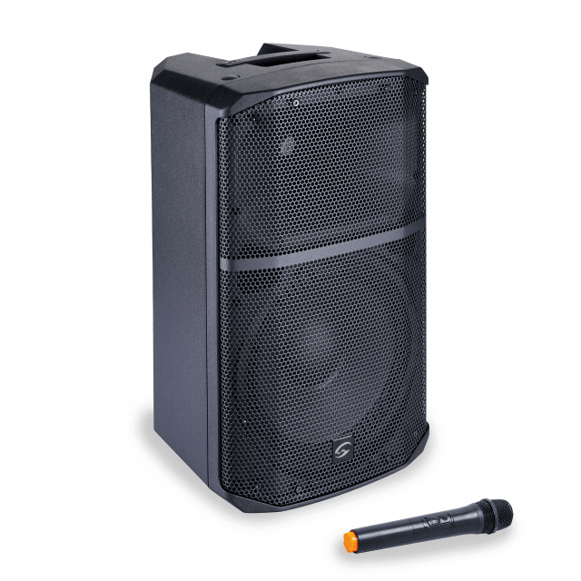 10” 2-Way Portable PA System with Battery and Mobile App