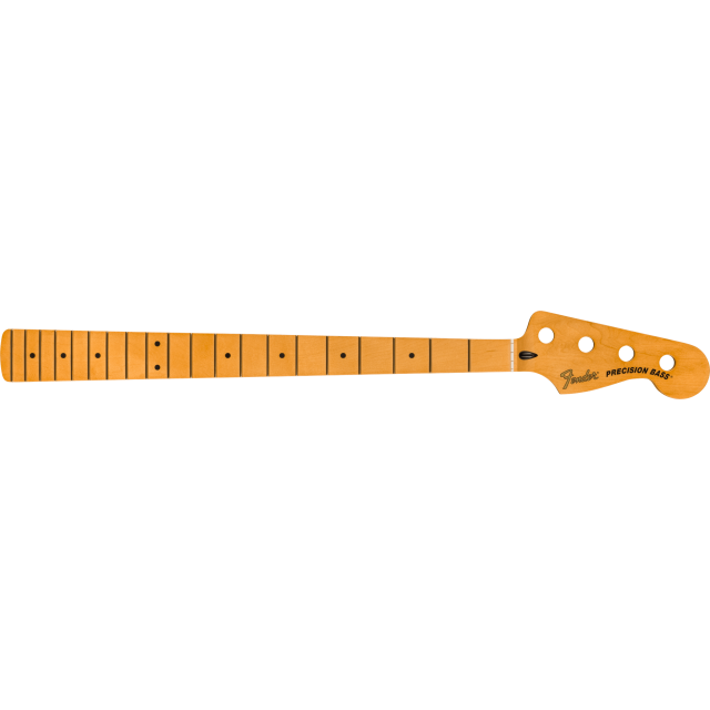 Precision to Jazz Bass Conversion Neck, 20 Med Jumbo Frets, 12" Radius, Maple