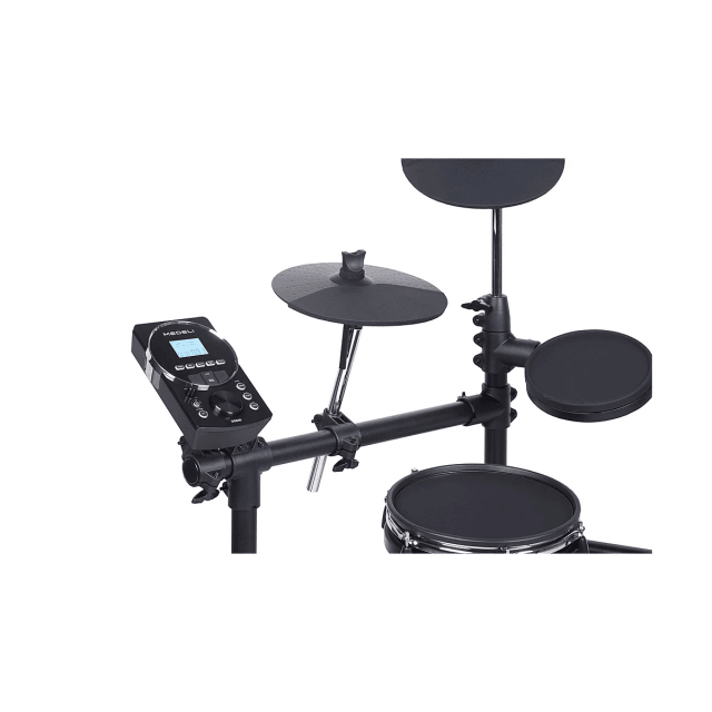 Batteria elettronica compatta ed elegante con snare MESH da 10" a 2 zone ed espandibiltà a 2 Crash e 4 Tom.