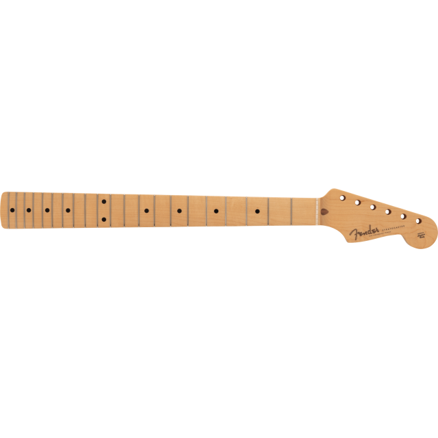 Manico per Stratocaster® Traditional II 50's Made in Japan, 21 Tasti Vintage, 9.5" Radius, Profilo a U, Maple