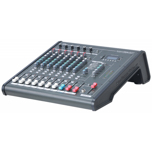 Console di missaggio professionale a 8 canali con Media e Bluetooth