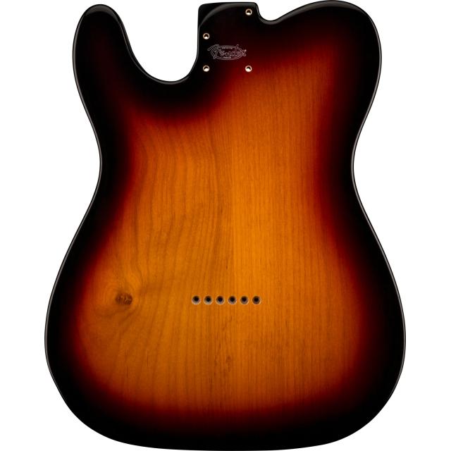 Supporto per ponte moderno con body in ontano Telecaster® SSH serie Deluxe, 3 colori Sunburst