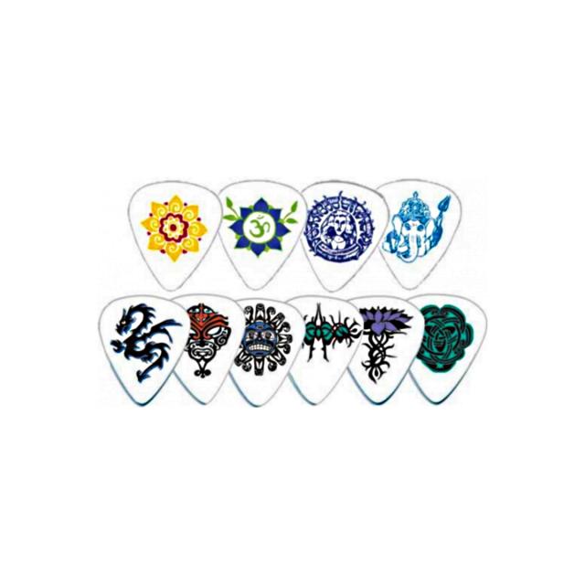 Cool Plecs - Refill Picks Extra Heavy Serie Tattoo 72pz
