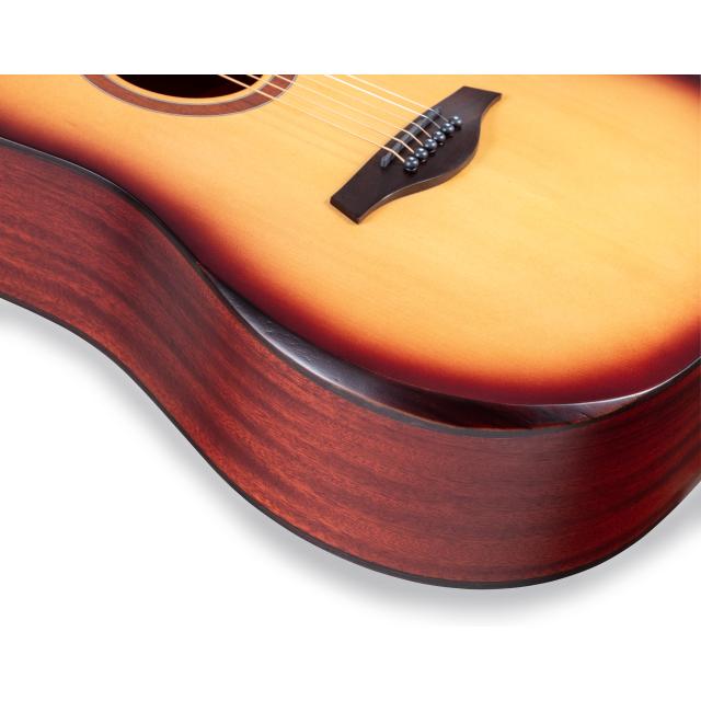 Chitarra acustica dreadnought con armrest