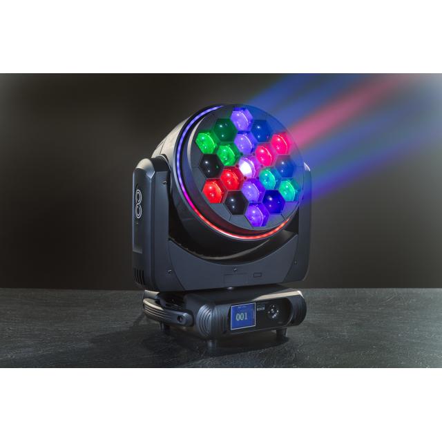 High power wash moving head 19x40W