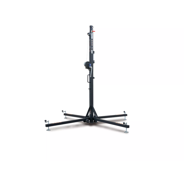 Torre a Carico Superiore 4,9M 100kg Nera (T102D)
