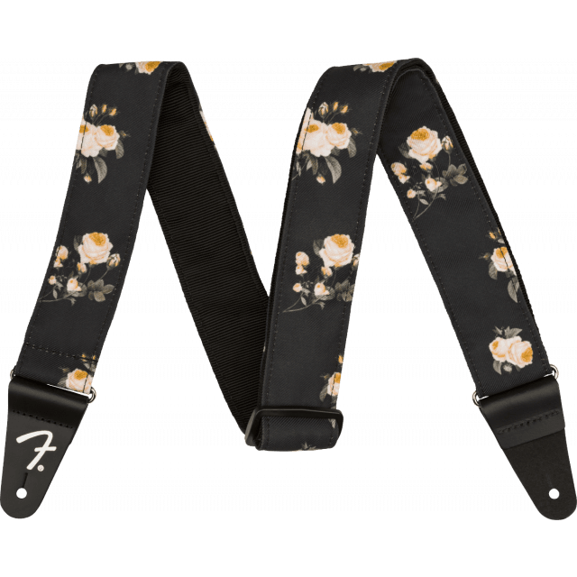Floral series straps - Black