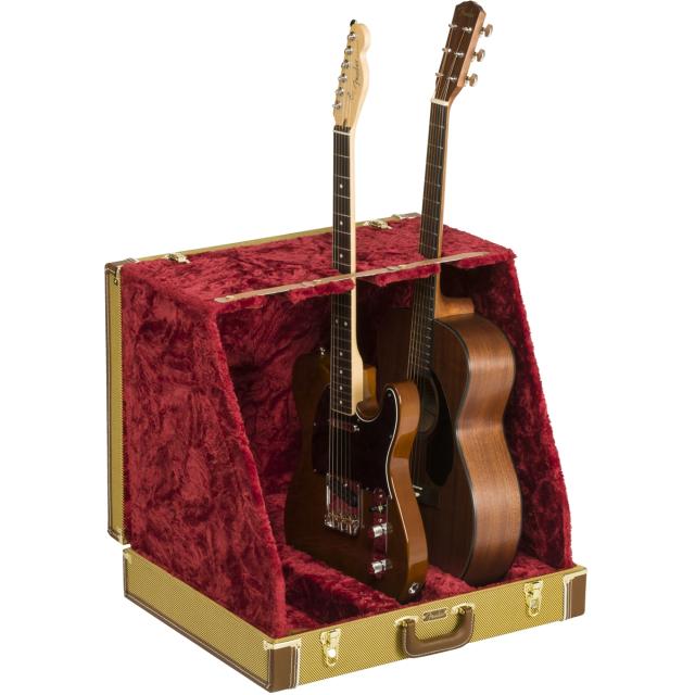 Classic Series Case Stand, Tweed, 3 Guitar