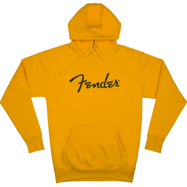 Felpa Fender Spaghetti Logo Hoodie, Butterscotch Blonde, XL