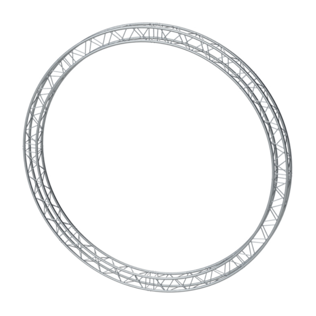Sezione di Truss Circolare da 9 Metri di Diametro (totali) in Formato Quadrato da 29 cm per Lato (ECC29P9)