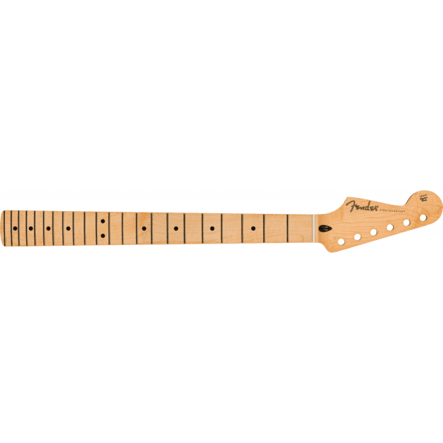 Player Series Stratocaster® Reverse Headstock Neck, 22 Medium Jumbo Frets, Maple, 9.5", Modern "C"