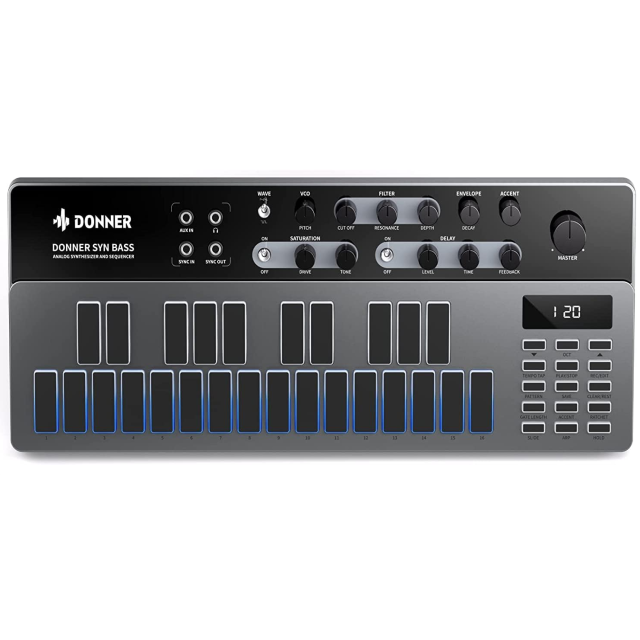 Analog bass synth & sequencer