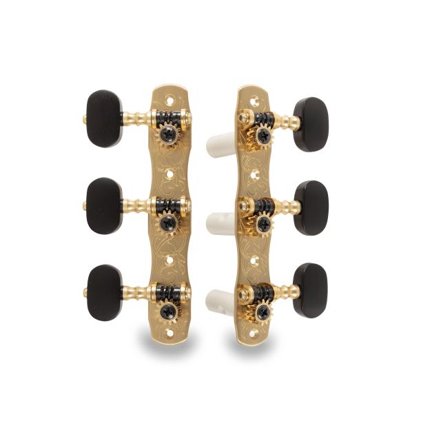 Classic Guitar Machine Heads Set (Solid Brass)