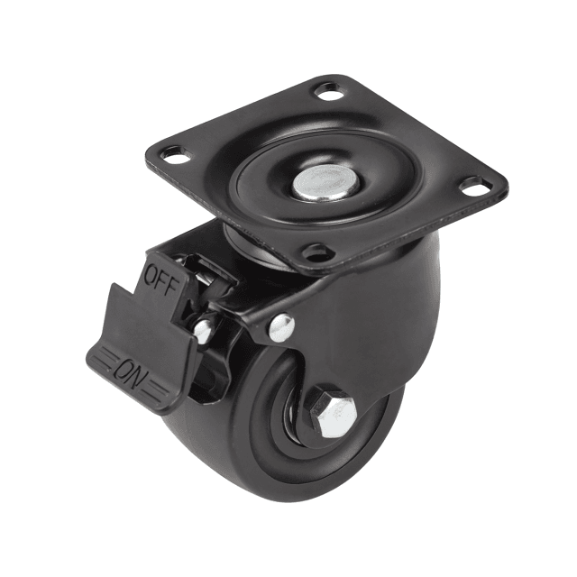 75mm High-Load Wheel with Roller Bearing and Brake