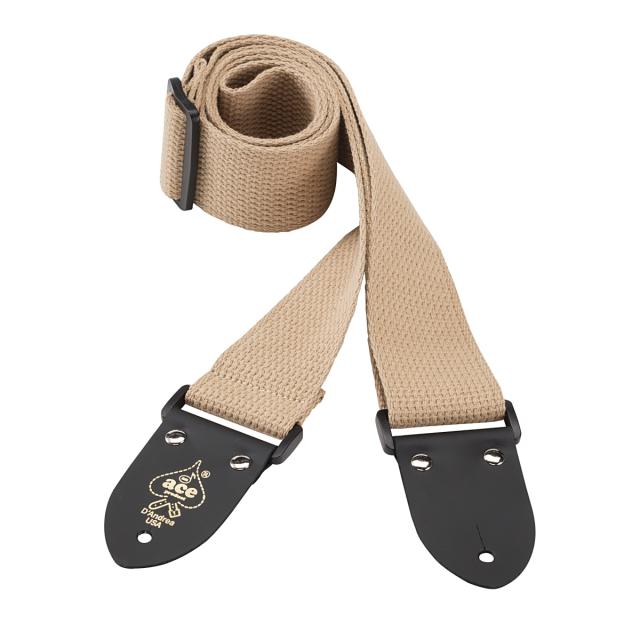 Tracolla d'Andrea serie ACE Cotton Web (Beige)