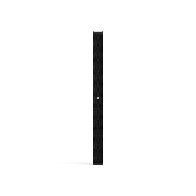 Diffusore Line Array Passivo Ultra-sottile a Impedenza Selezionabile da 8x1" (colore Nero)