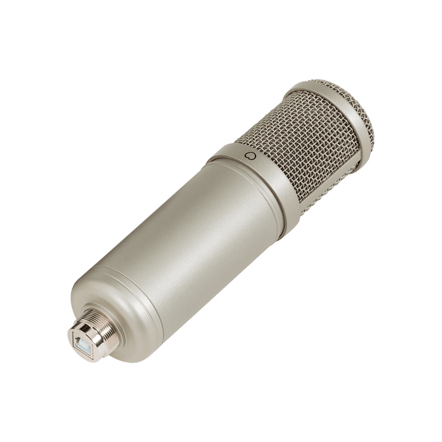 Condenser Studio Microphone with Cardioid Polar Pattern and USB Interface