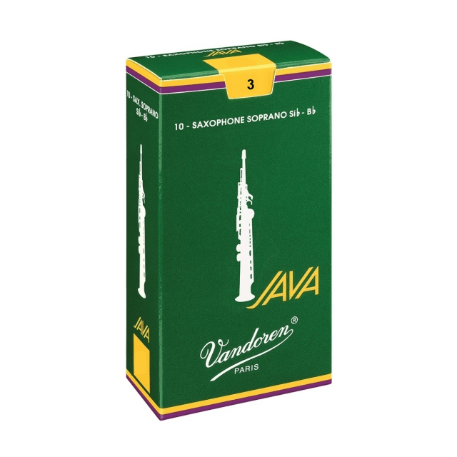Bb 3 Java Saxophone Soprano Anches, Pack 10pcs