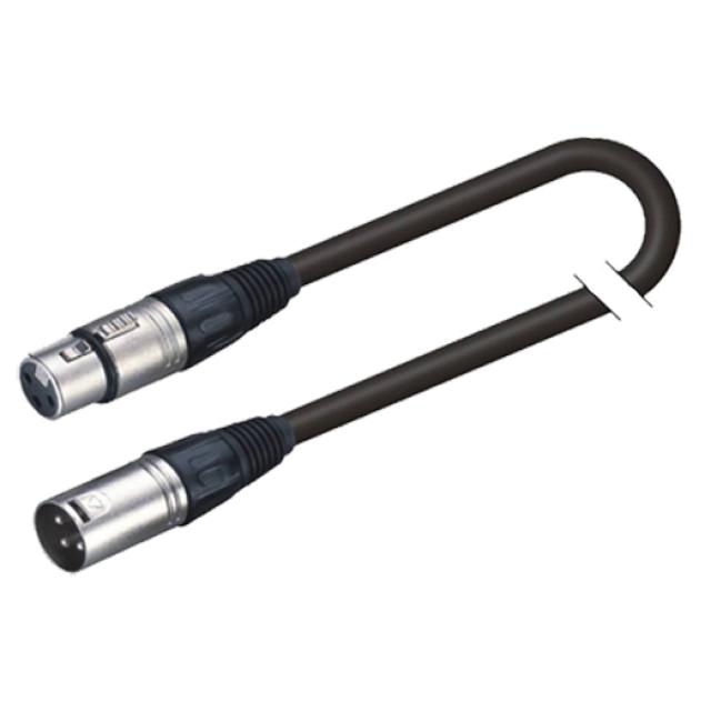 Speaker cable XLR 3P F - XLR 3P M / 2x1.3 mm² / 10mt