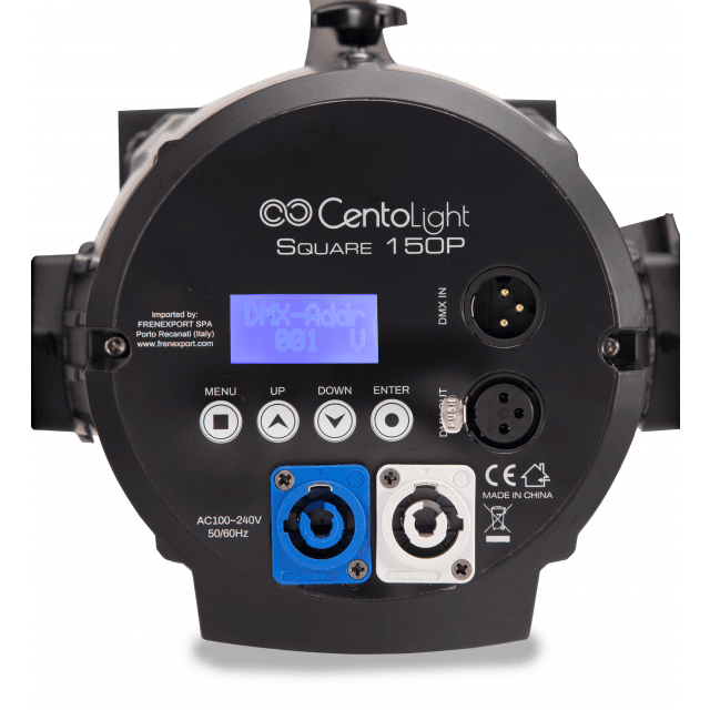 150W Led Profile Spot Light with Beam Shaping Shutters & Gobo Slot