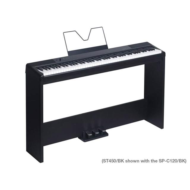 Wooden Stand for SP-C120/SP-A500 Digital Piano with Control Pedals