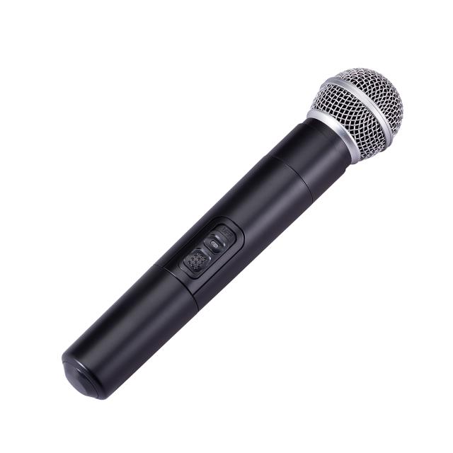 6.5" Portable PA System with UHF Wireless MIC, MP3/Bluetooth, and Rechargeable Battery