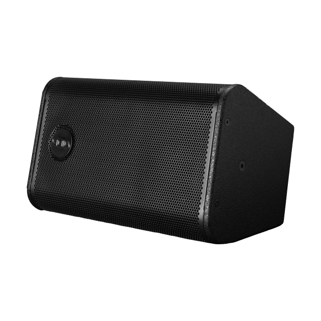 Compact Passive Two-Way 6.5” Loudspeaker with rotatable asymmetrical horn (black)