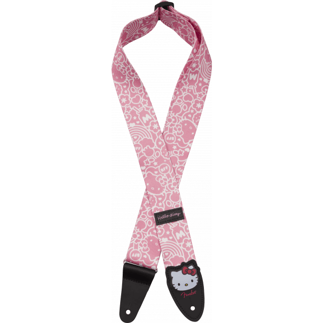 Fender® x Hello Kitty® Polyester Strap, Pink