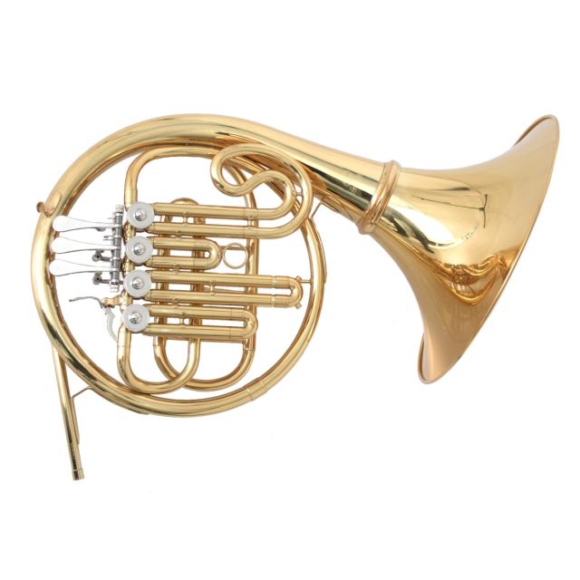 Bb French Horn with 4 rotary valves