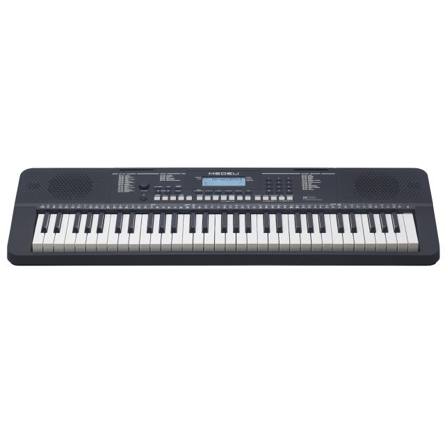 61-keys "Touch Response" entry level keyboard with LED key lighting system