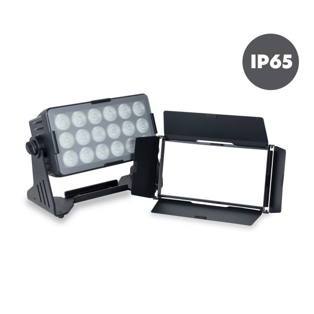 Faro wash a batteria ad alta potenza 18x15W IP65
