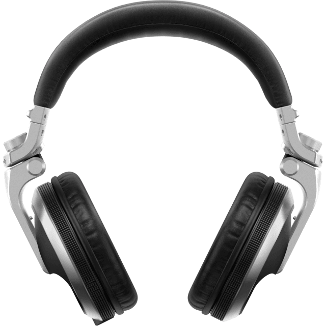 Over-ear DJ headphones (Silver)