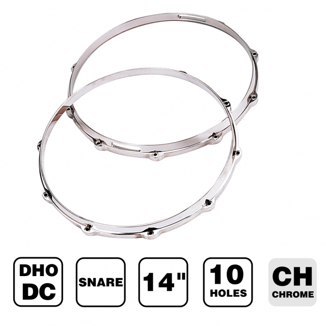 Cerchio battente 14" die-cast per rullante