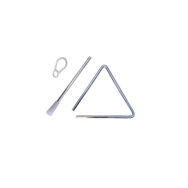 Triangolo in metallo con battente