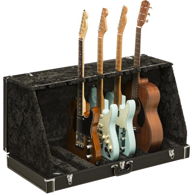 Classic Series Case Stand, Black, 7 Guitar