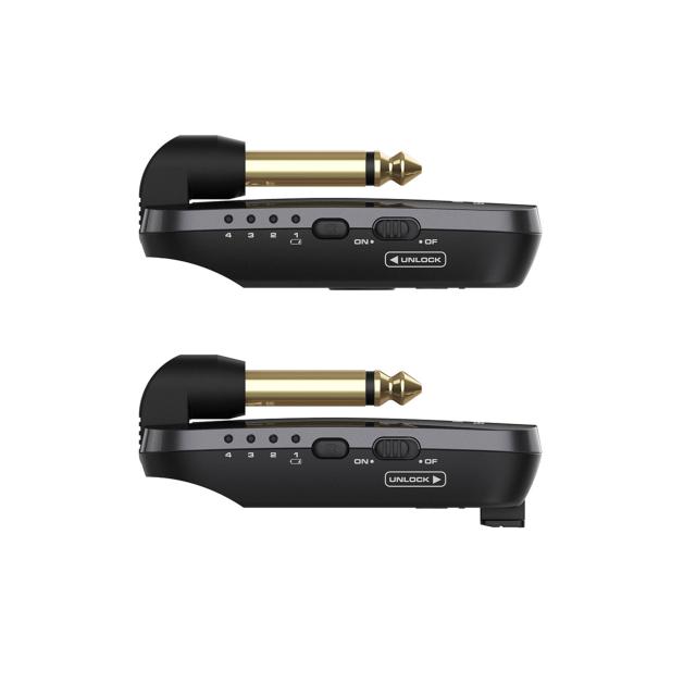 Digital wireless system for guitar (2.4GHz ISM Worldwide)