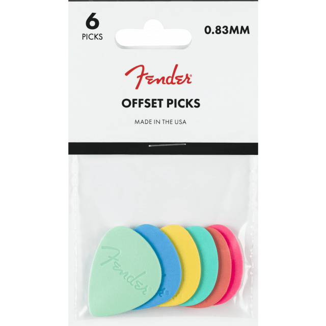 Offset Picks, Multi-Color (6)